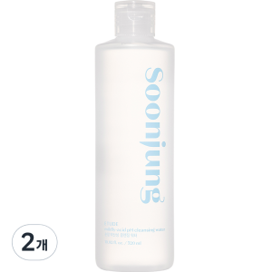 Etude House Soonjung Mildly Acidic 5.5 Cleansing Water, 320ml, 2ea