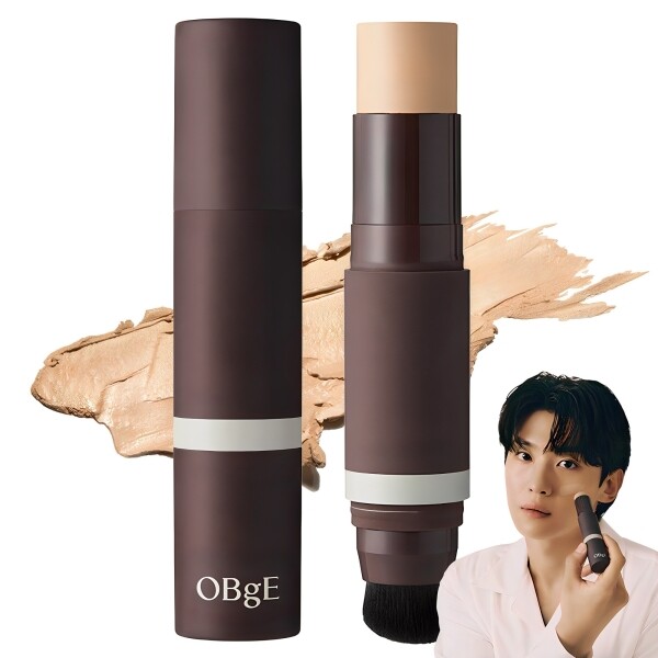 Trendy Picker,OBge Natural Cover Foundation SPF50+ PA++++ 13g, No. 2 Beige, 1ea